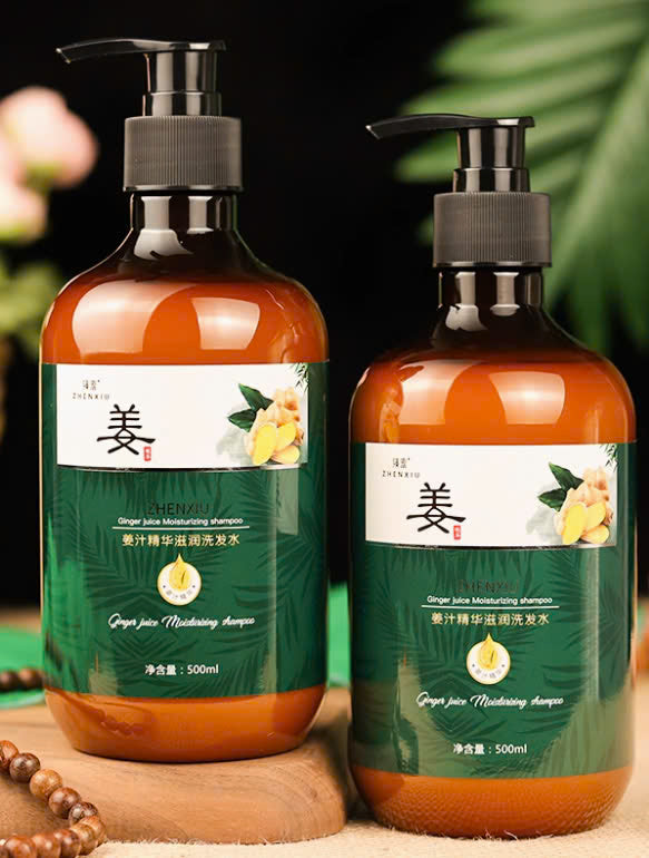 แชมพูขิงสมุนไพร บำรุงหนังศีรษะ (500ml)